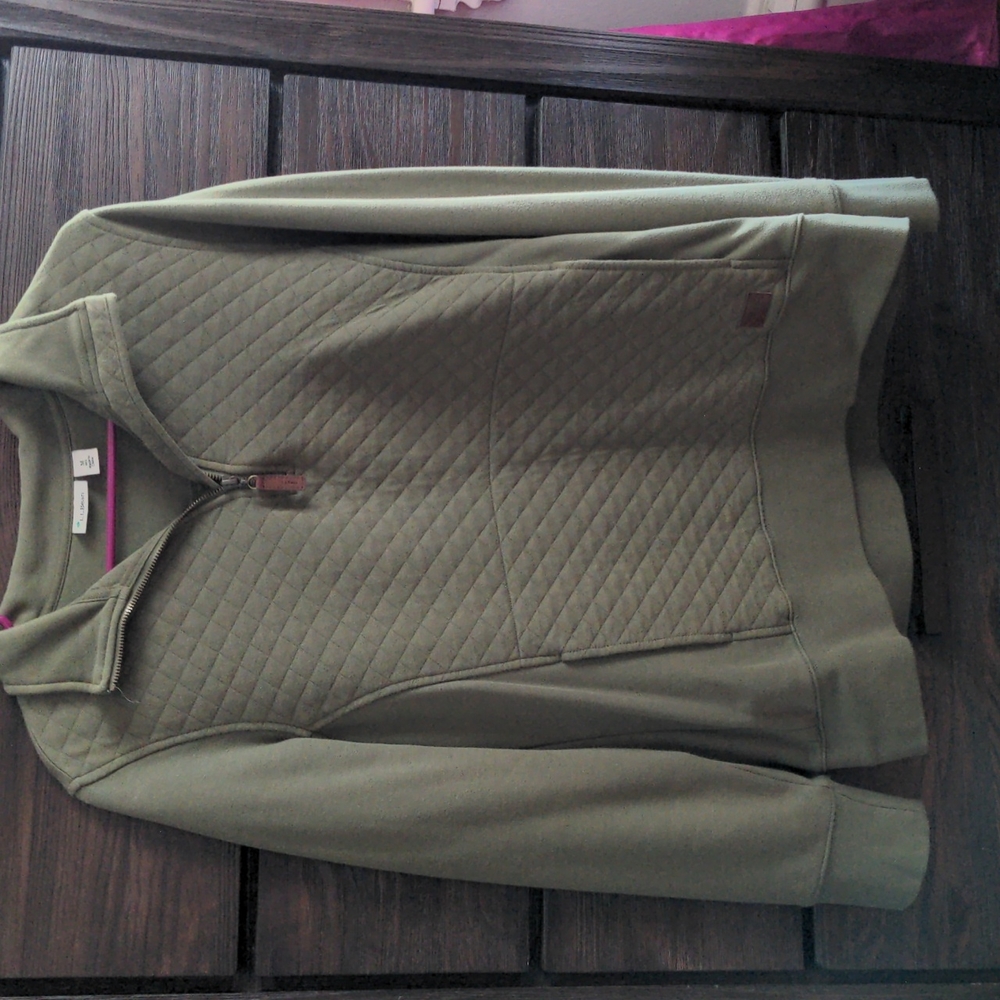 L.L. Bean womens' quarter zip